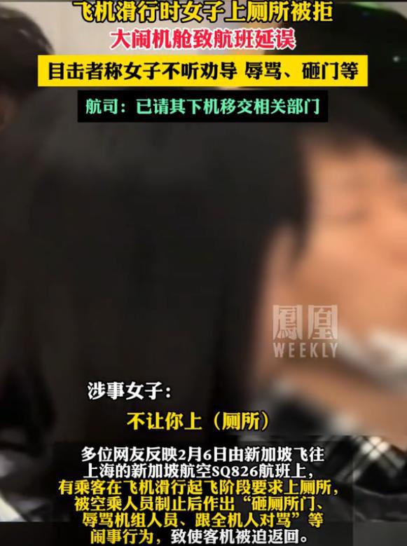 回应更多细节曝光网友说是“惯犯”龙8体育入口女子逼停飞机新后续：(图3)